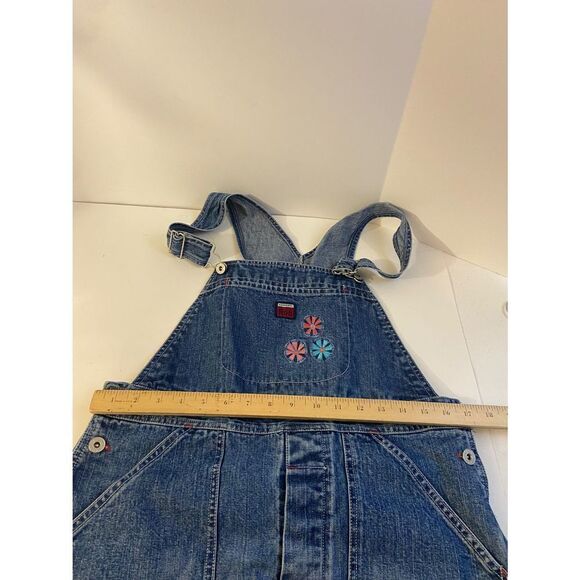 Route 66 size 7/8 jr. Denim overall shorts - Picture 7 of 7